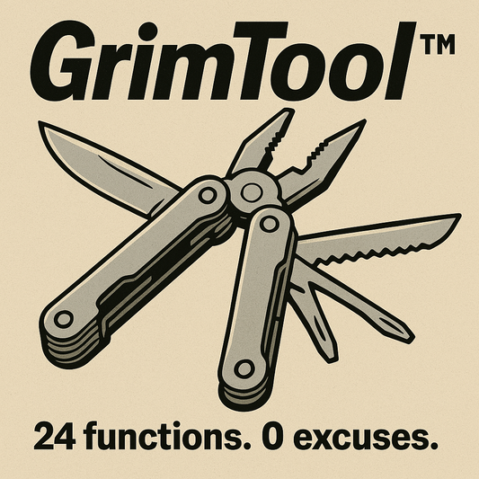 GrimTool™ – Herramienta Multifunción "24 funciones. 0 excusas".